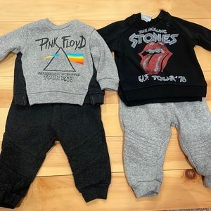 Baby Rock Band Sweatsuits